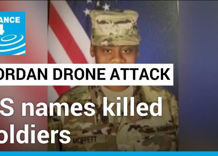 الولايات المتحدة تعلن أسماء جنودها الذين قتلوا في هجوم بطائرة بدون طيار في الأردن مرتبطين بإيران