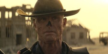 يلعب والتون جوجينز دور The Ghoul في عرض Fallout.  الموافقة المسبقة عن علم: أمازون / ايفرت / شترستوك